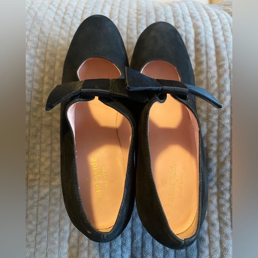 Kate Spade Bavila pumps in black suede